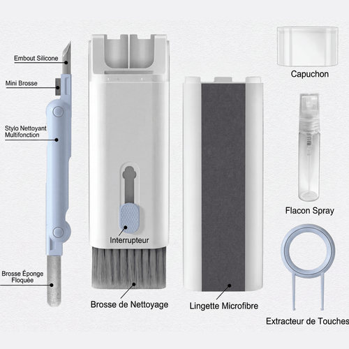 Kit Nettoyage Téléphone 7-en-1