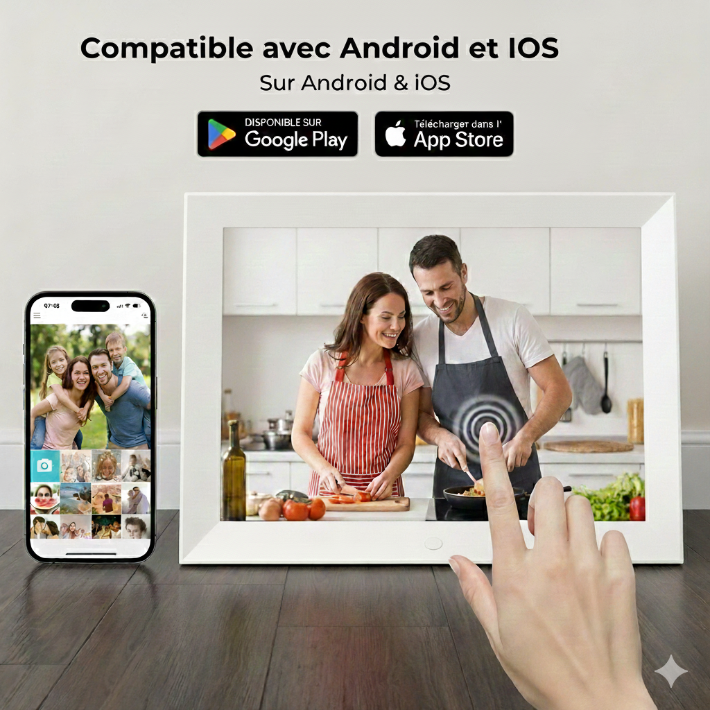 Cadre Photo Numérique SAUVEO