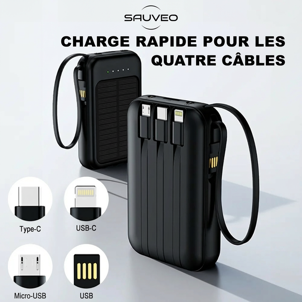 Chargeur Solaire Sauveo™